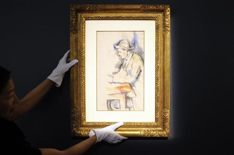 Skica preludij Igraca karata Paula Cezanne